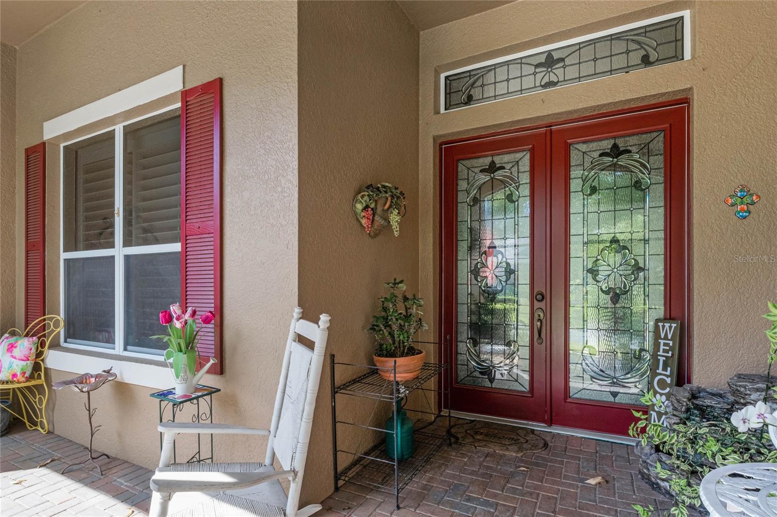 Double Door Entrance