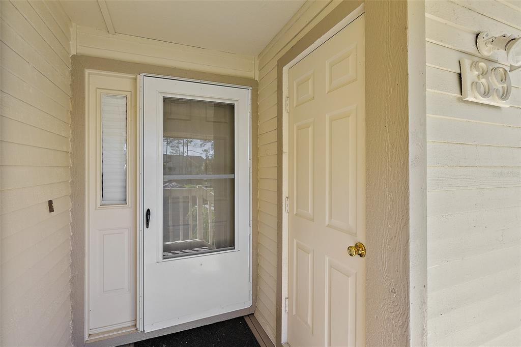 Front Door Entrance on 2nd Floor