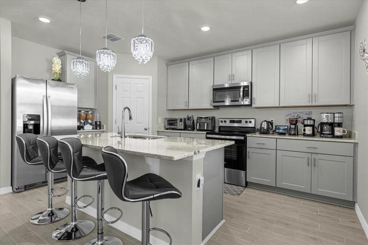 Kitchen with an Island