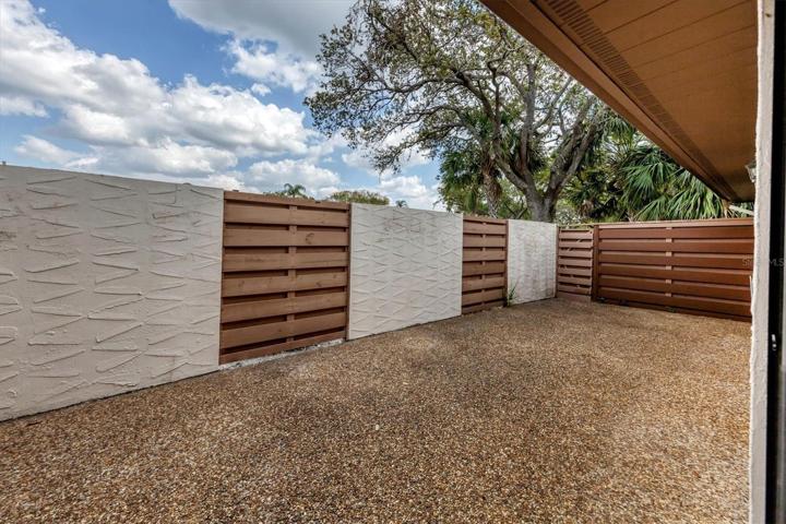 Patio off the Masterbed