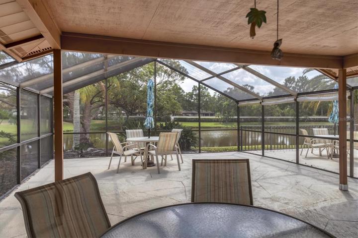 Community pool area