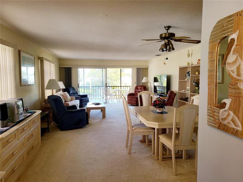 view into condo