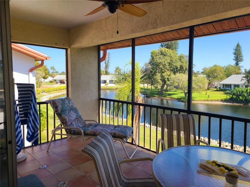 lanai pond view