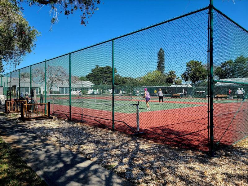 Tennis courts