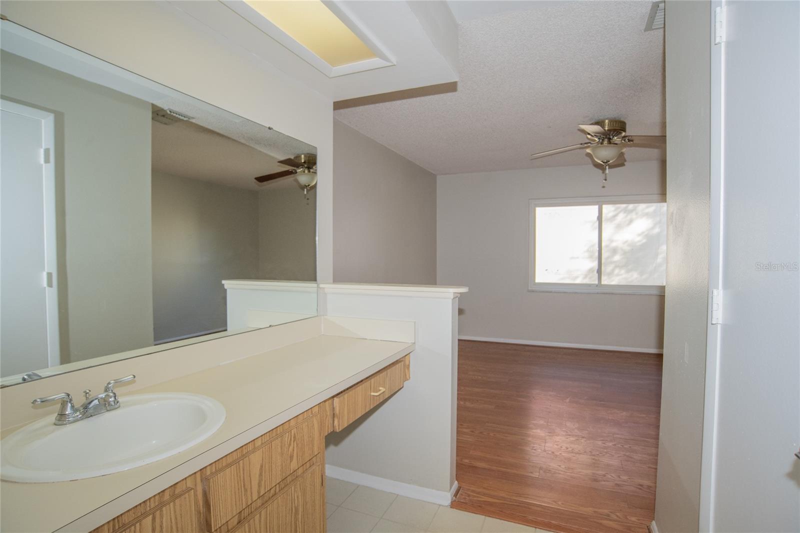 Master Bath Looking Toward Bedroom