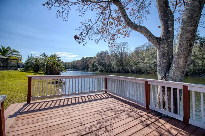 Dock on lake