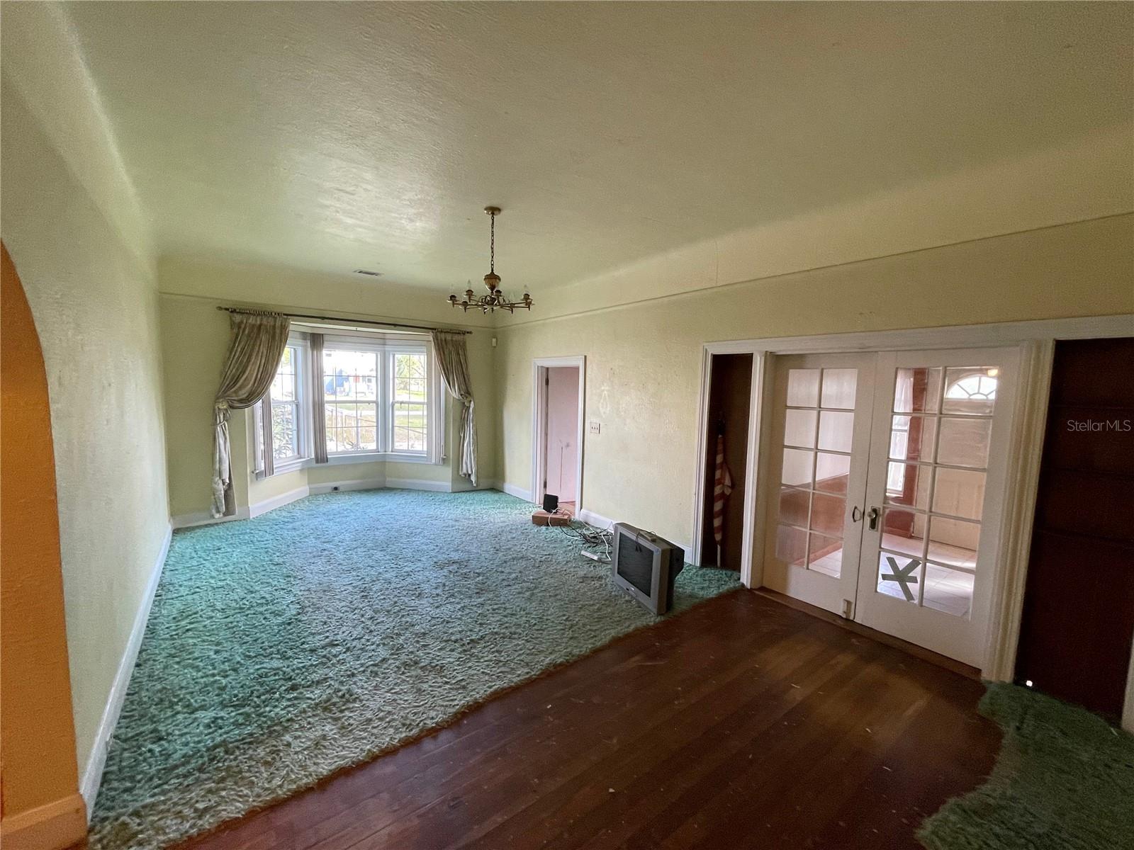 Great room looking east