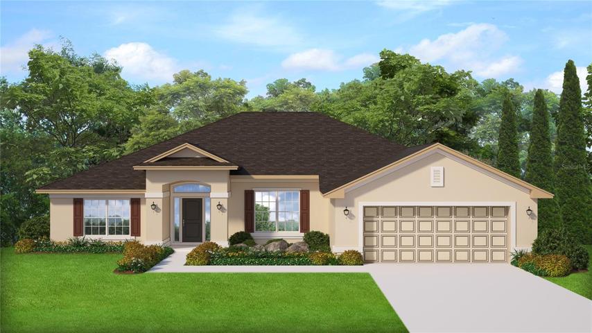Rendering of home for illustration purposes only.  Colors and features will vary.