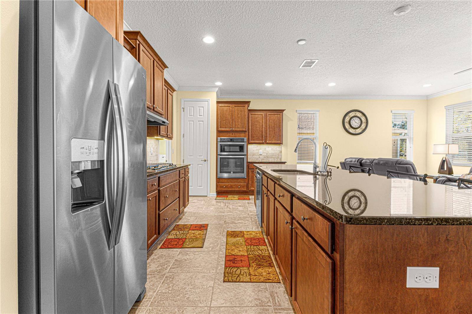 Kitchen with stainless appliances