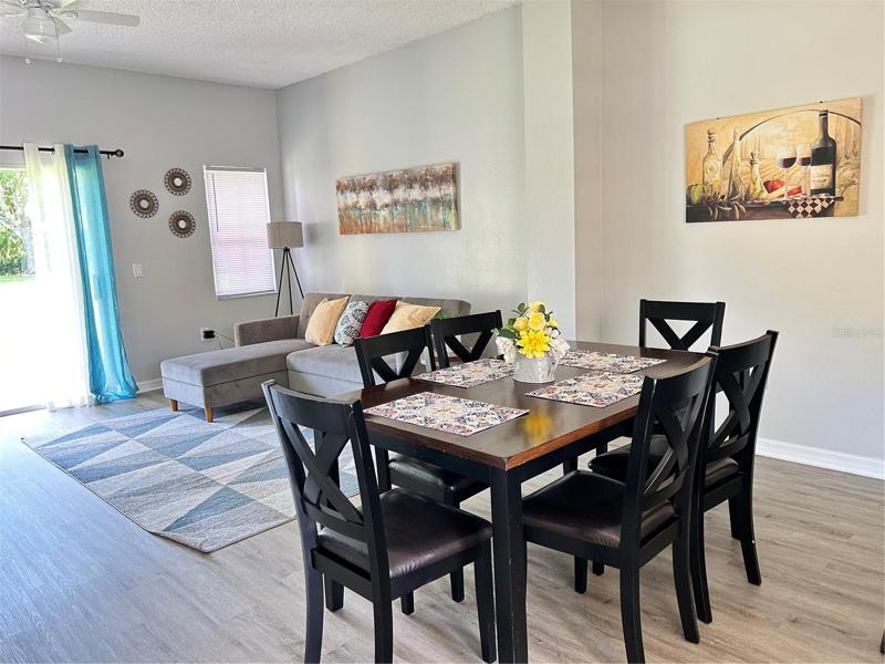 dining and family room 