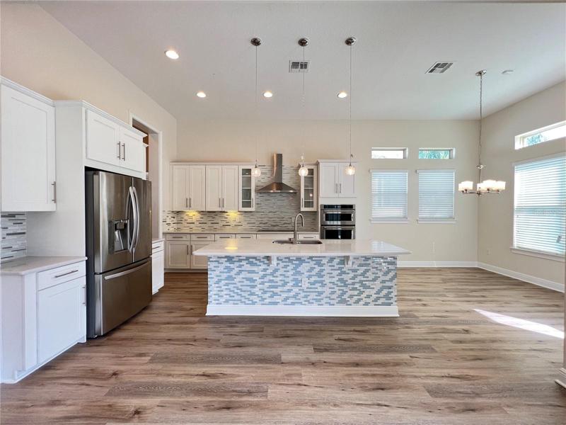 Kitchen View From Family Room