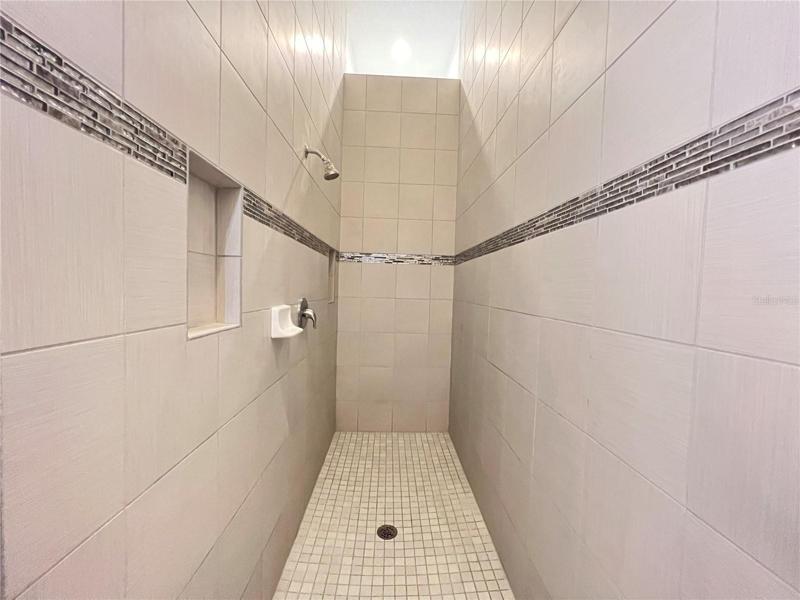 Master Walk-in Shower