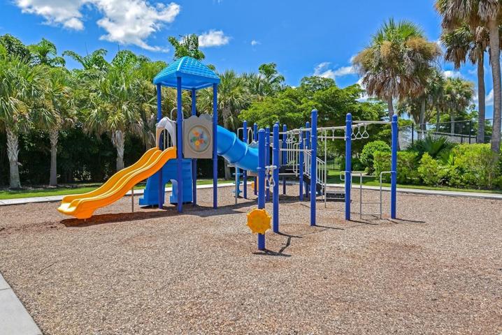 Playground and there is a dog park