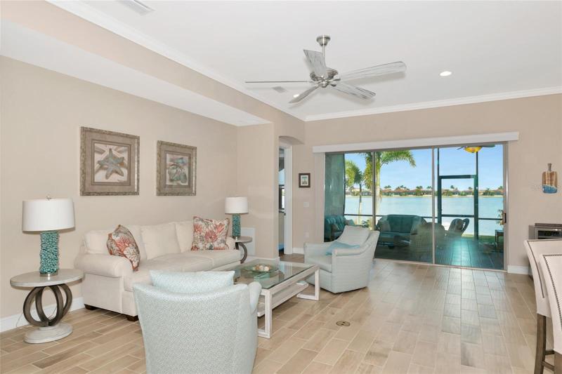 Living Room on the first floor