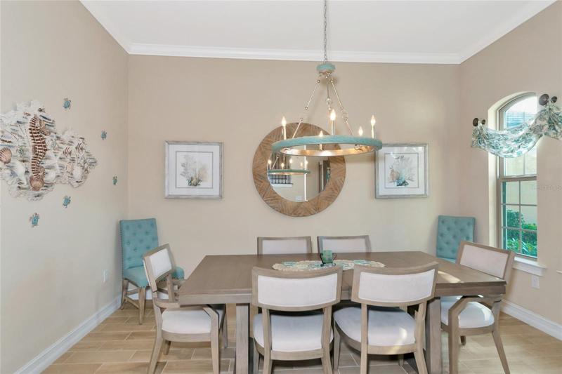 Formal Dining Room can be converted to a den or home office