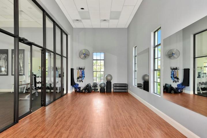 Fitness classroom