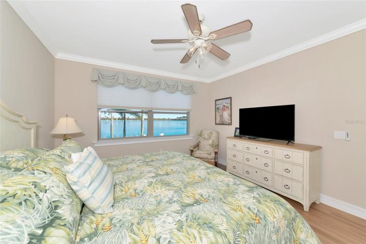 Master bedroom on the first floor