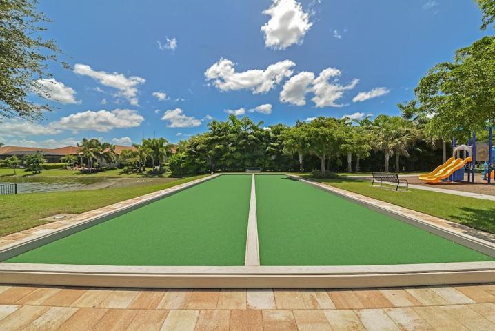 Bocce plus tennis and pickleball courts
