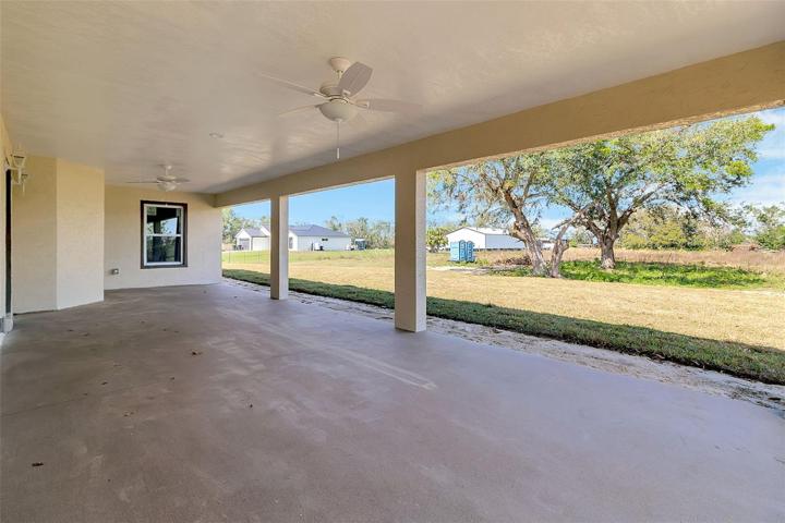 Rear porch