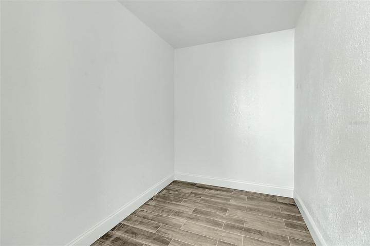 Master walk-in closet