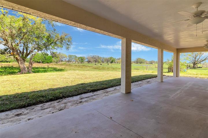Rear porch