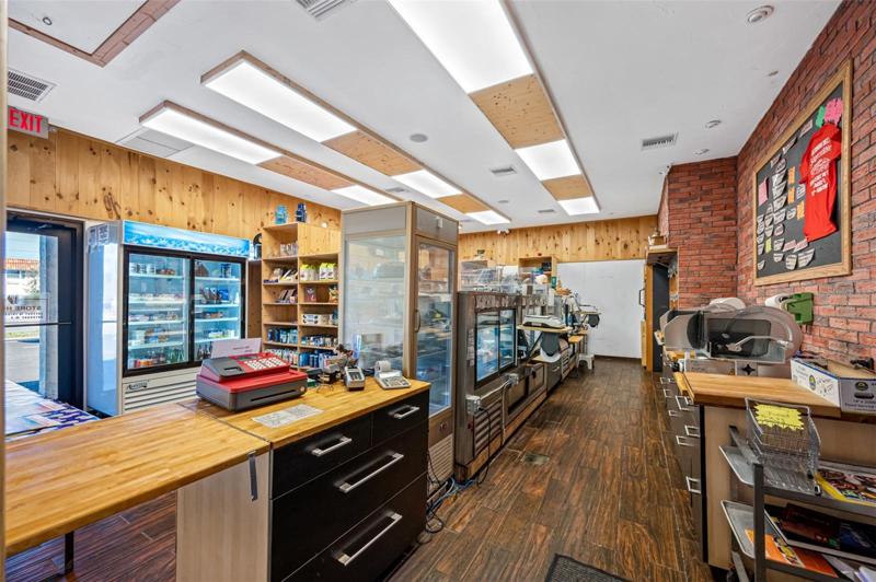 Behind the Sales Counter