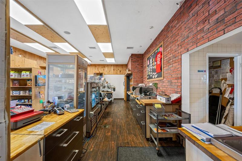 Behind the Sales Counter