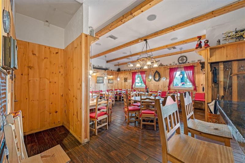Restaurant - Max Capacity of 40 Seats