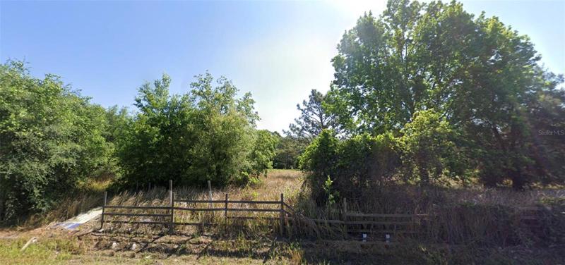 View of land from SR 33