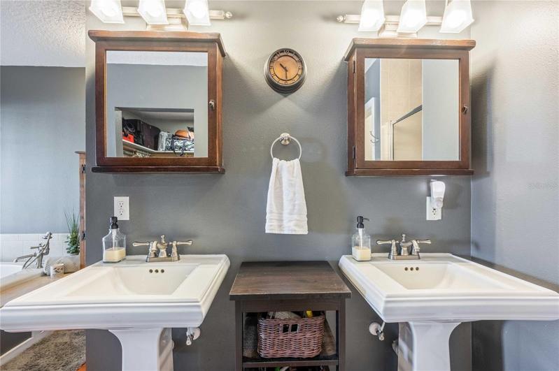 Master #1 Bath Dual Sinks
