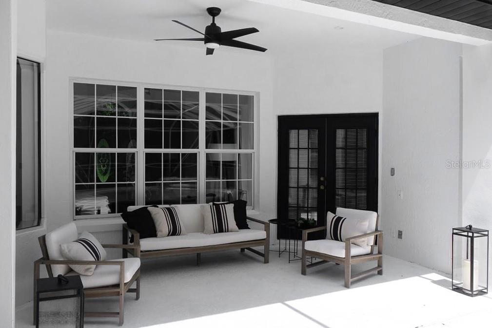 Pool area