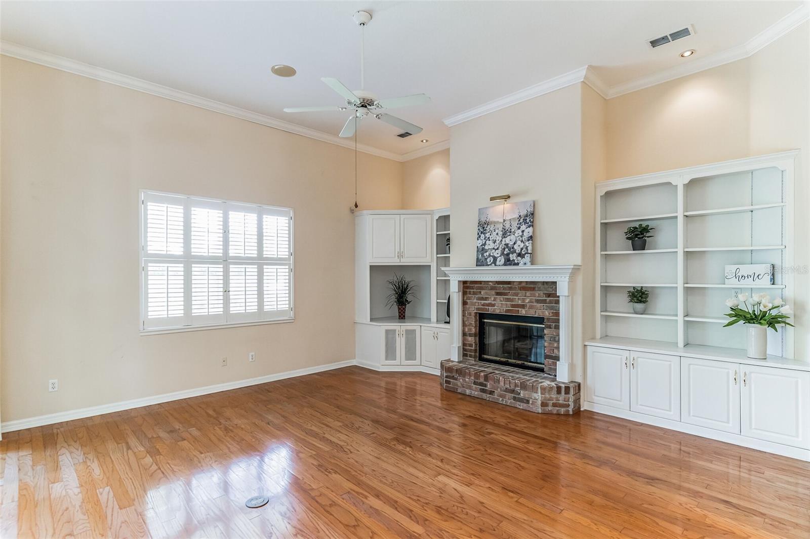 Family Room with Fireplace