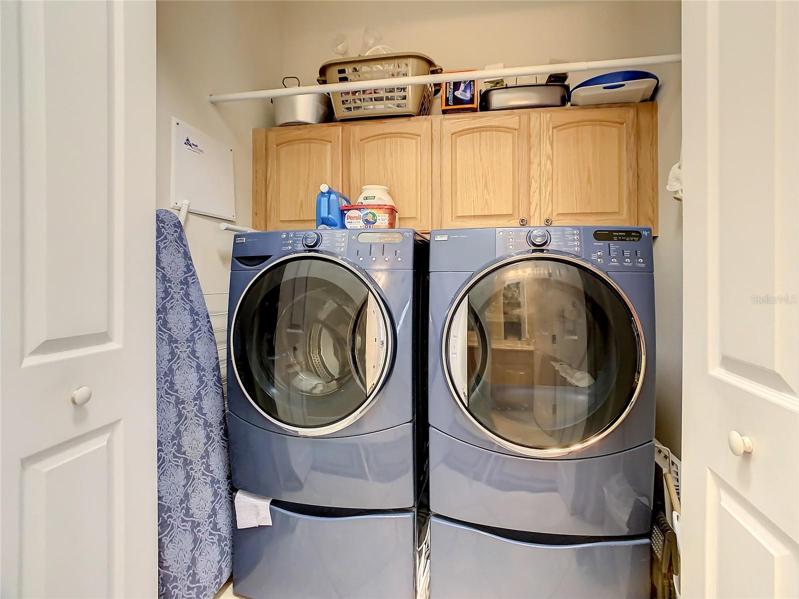 Well appointed Laundry Room