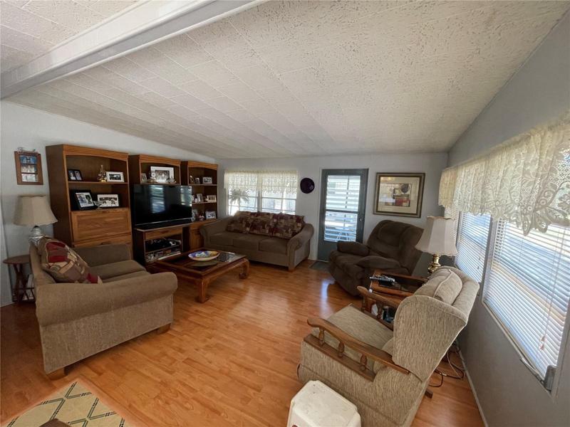 Home comes furnished.