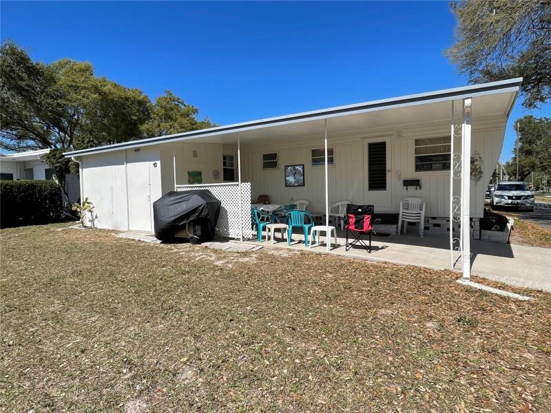 Carport/shed area