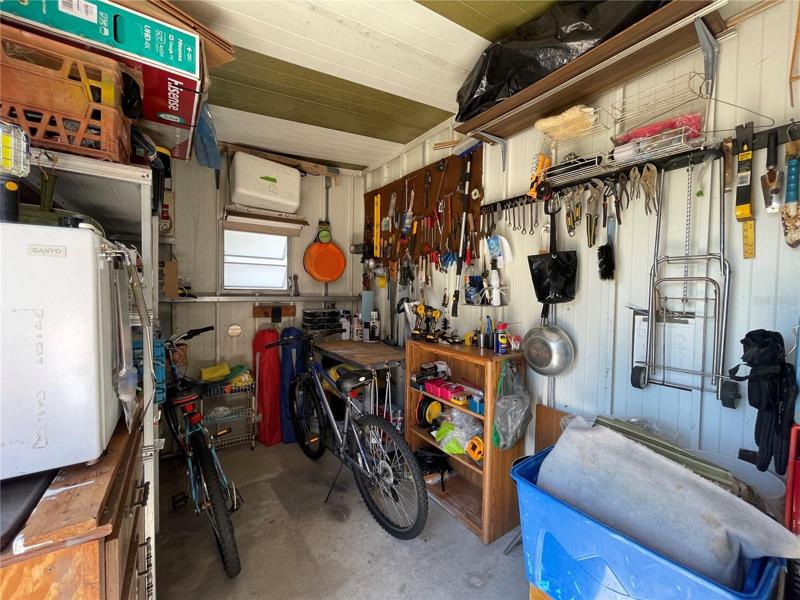 Carport/shed area