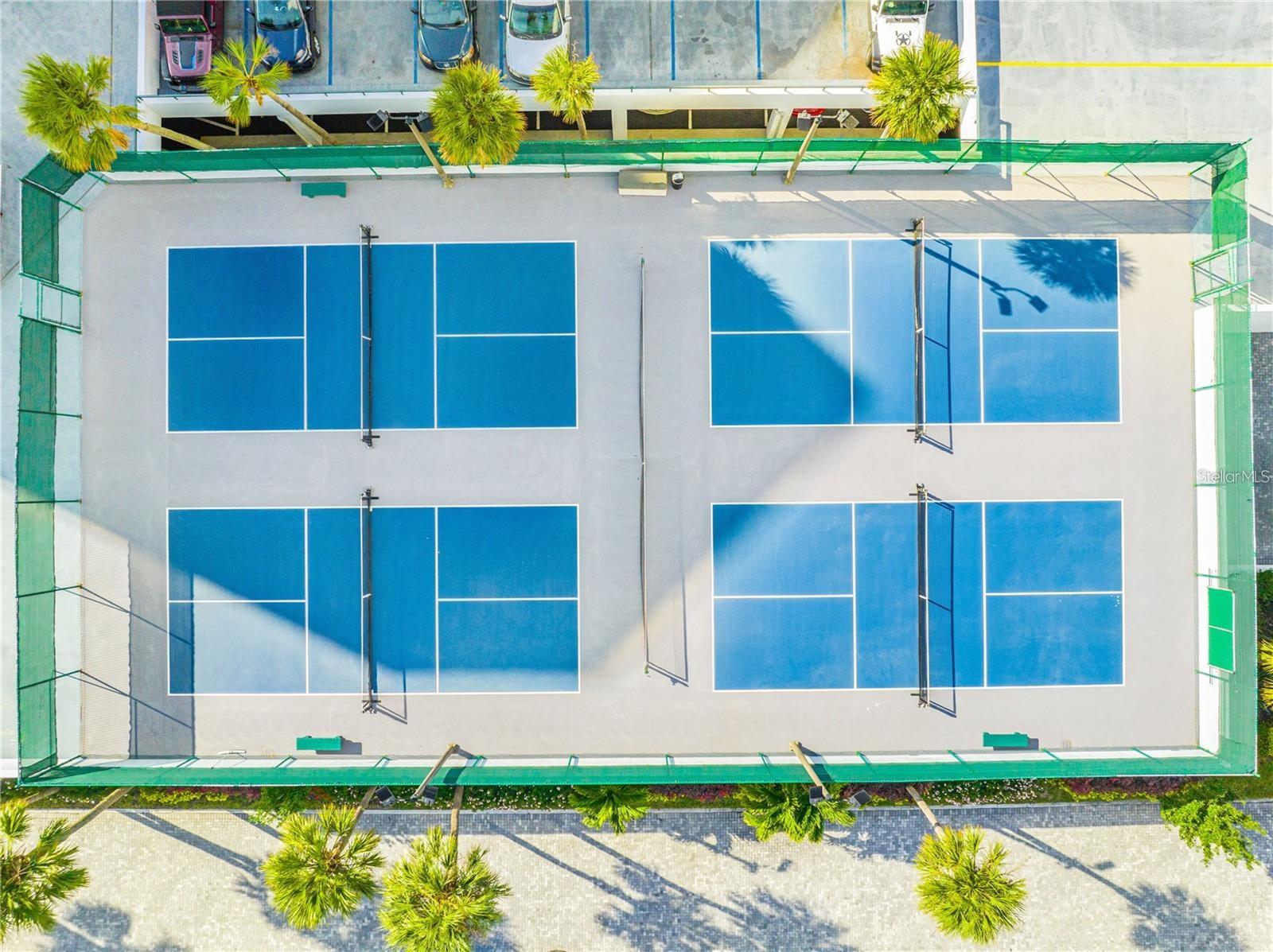 Tennis courts
