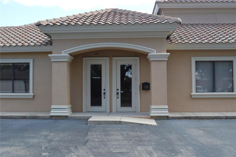 Side Entry to 2 Separate Offices