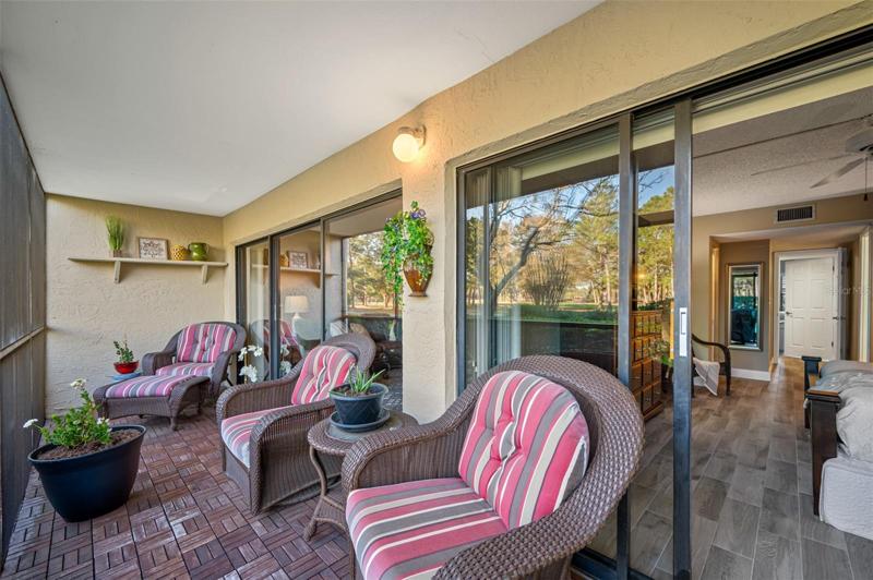 Lanai also has sliding doors with direct access to the master bedroom.