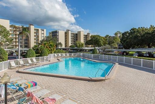 Enjoy the Florida sunny days poolside.