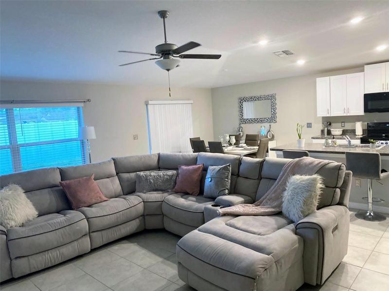 Open Floor Concept.
