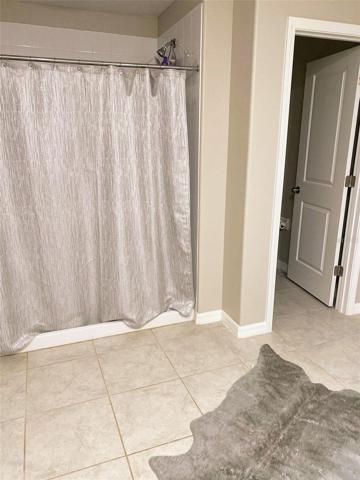 Shower in Master Bathroom.