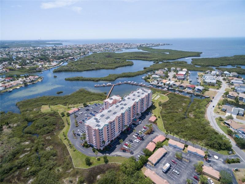 ARIAL SHOT - BEAUTIFULLY NESTED WATERFRONT COMMUNITY - PLEASE VIEW THE 3D TOUR - CLICK ONTO THE MAIN PAGE -LEFT CORNER OF THE LISTING PICTURE. TOUR