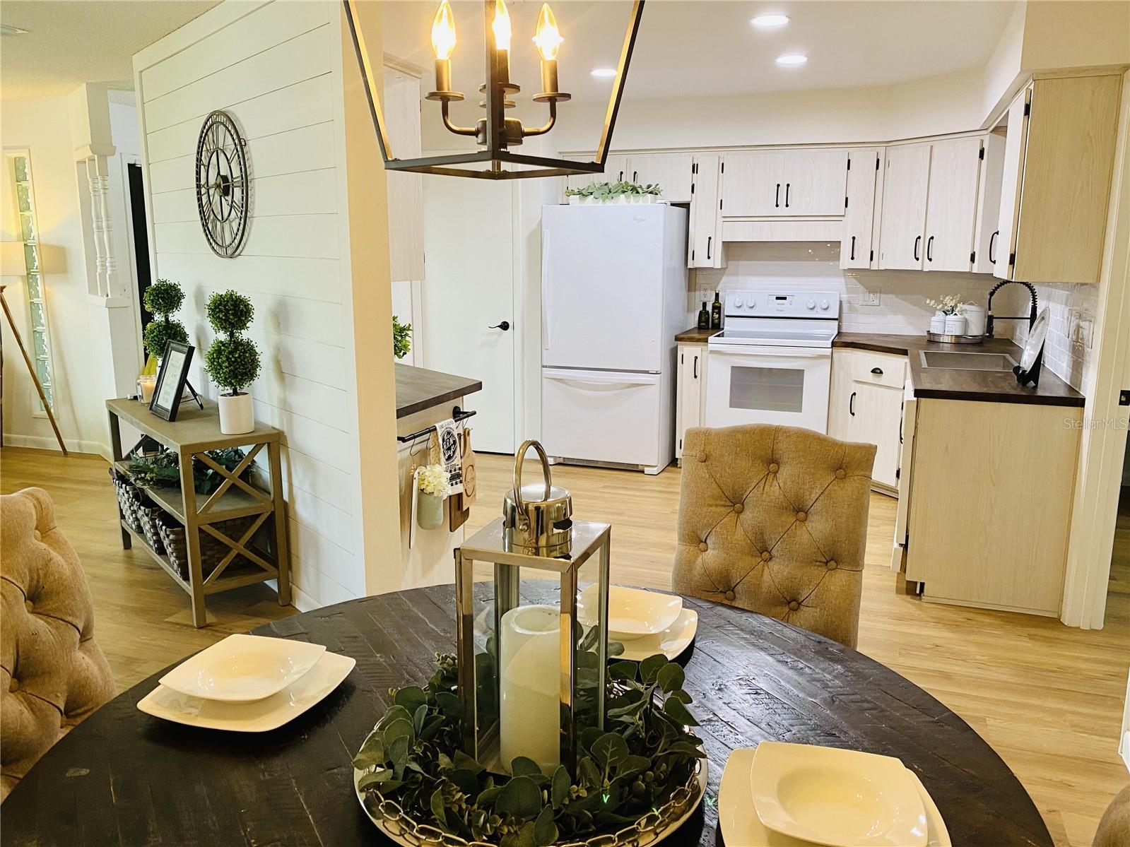 Dining Room and Kitchen