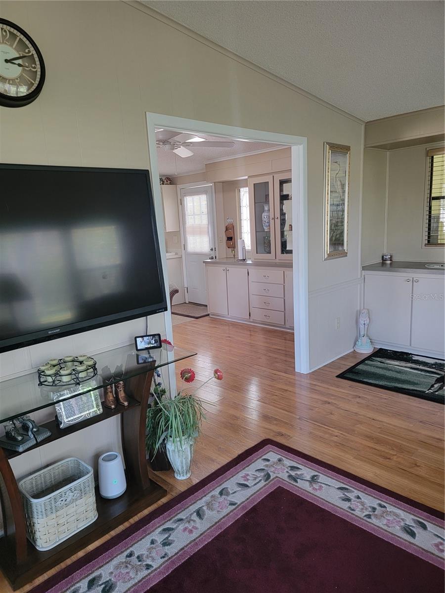 View from family room