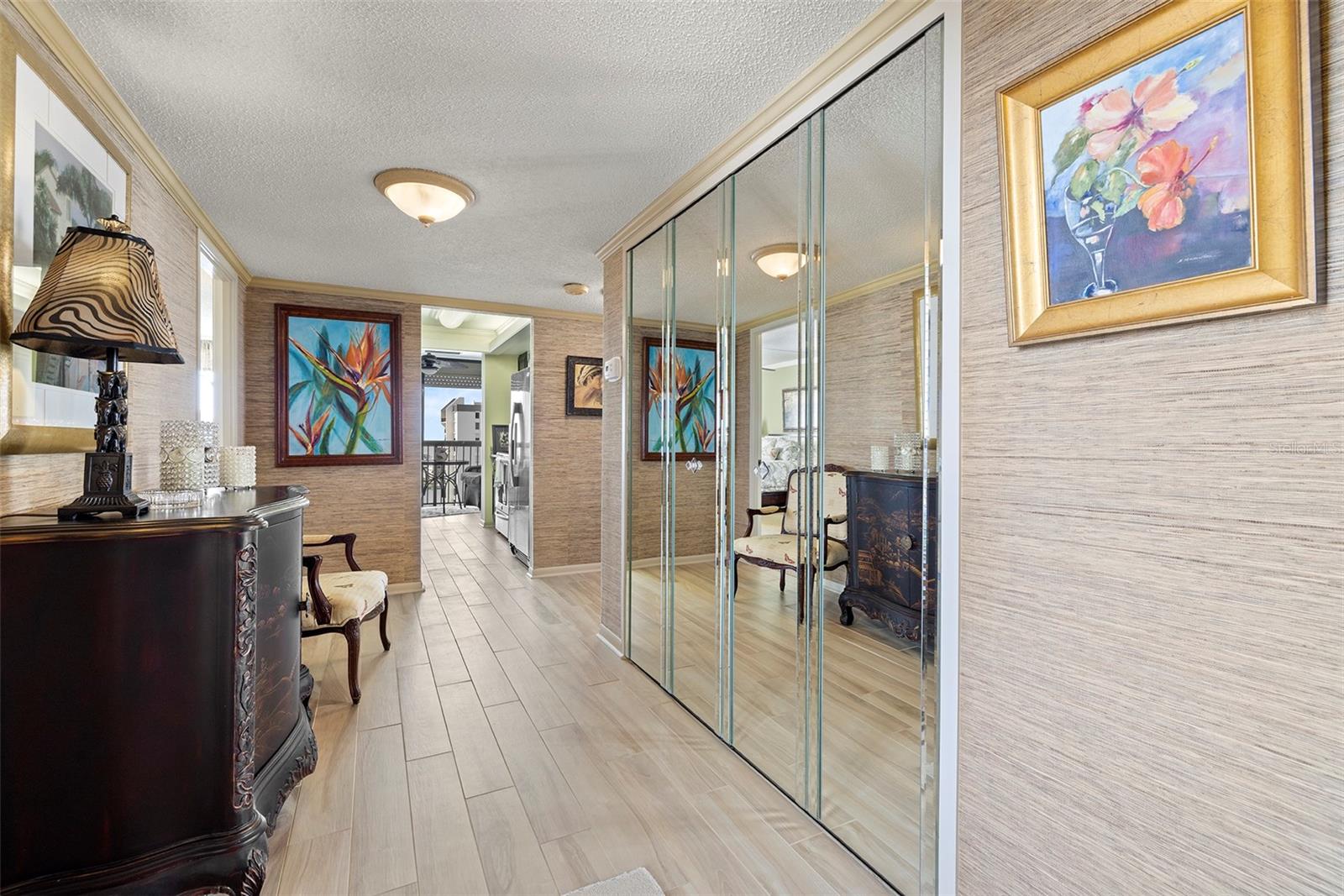 Entry hallway