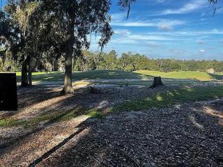 On the golf course