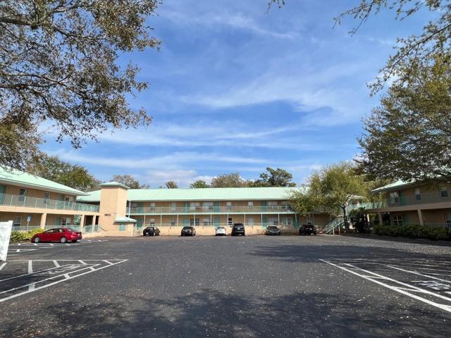 Front of building-tons of parking