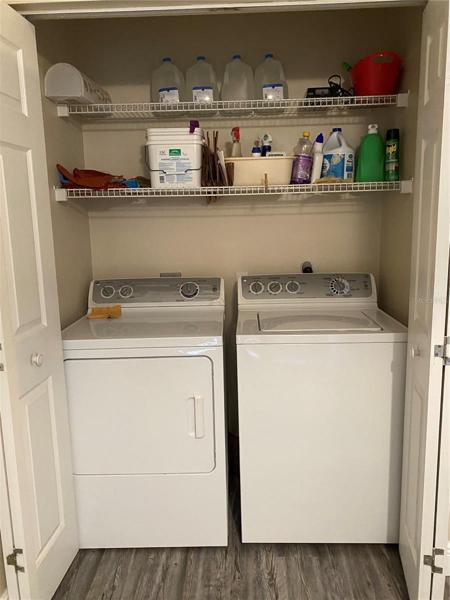 Laundry area