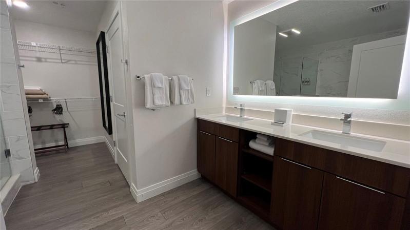 Master bathroom
